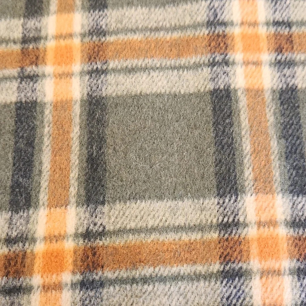 Old Navy Toddler Sherpa Lined Plaid Jacket Shirt Snap Buttons Pockets 4T
